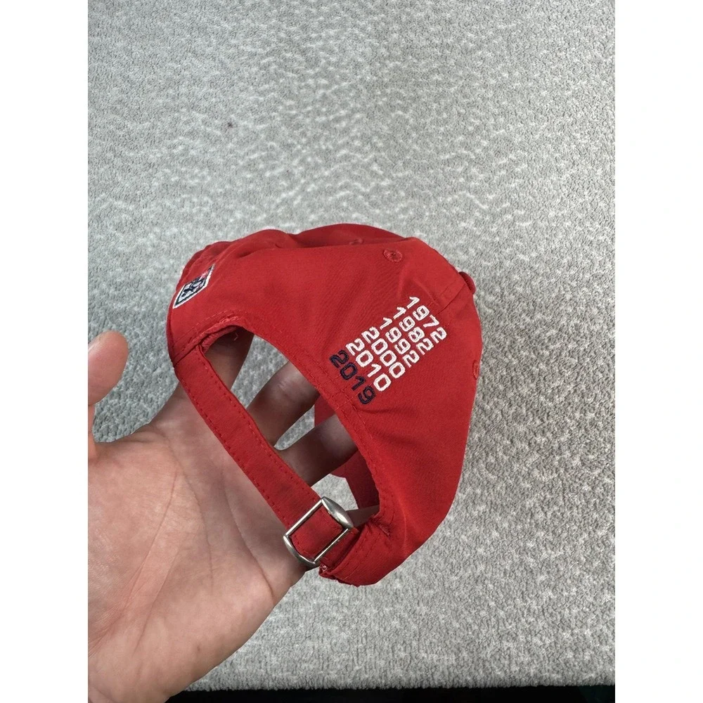 2019 U.S. Open Pebble Beach Hat Cap Strap Back Mens One Size Red‎ Golf The Game